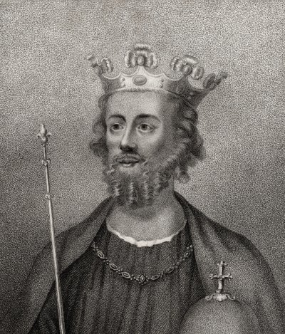 Edward II, engraved by Bocquet, from 